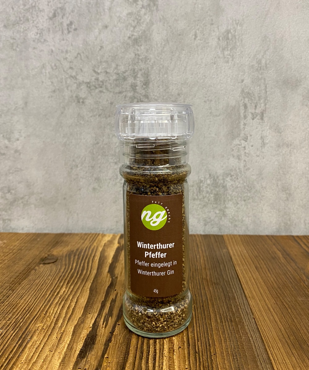 Winterthurer Pfeffer mit Gin